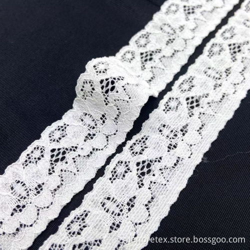 Knitting Nylon Spandex Guipure Embroidery Border Trim Fabric